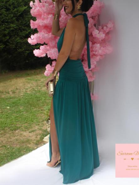 Vestido Nam Verde Petróleo [4]