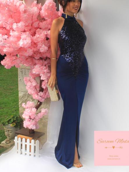 Vestido Indalo Azul Noche [3]