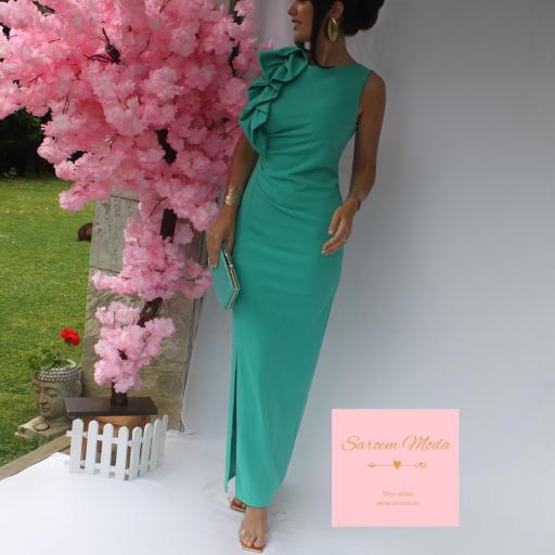Vestido Tiziana Turquesa [1]
