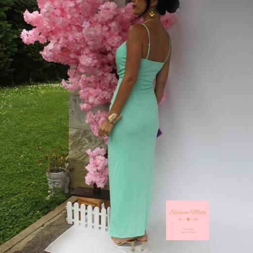 Vestido Naira Turquesa  [4]
