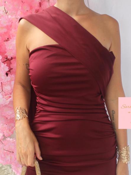Vestido Zia Burdeos [5]
