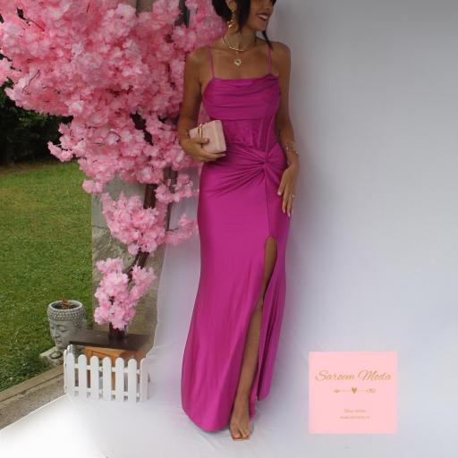 Vestido Sandy Fucsia