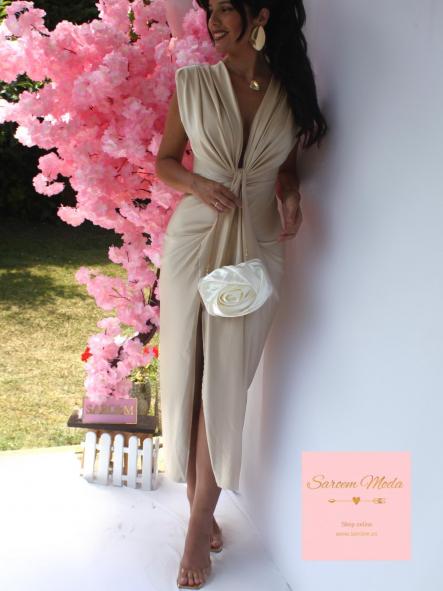 Vestido Damia Beige  [3]