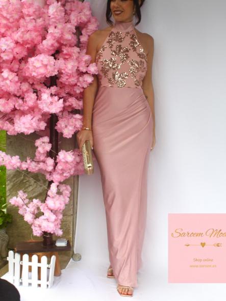 Vestido Eladia Rosa Maquillaje [1]