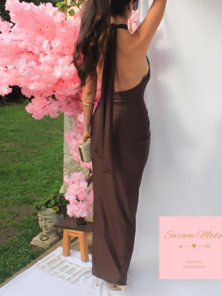 Vestido Eladia Marrón [1]