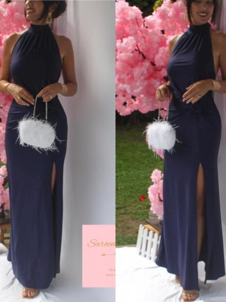 Vestido Elsa Azul Marino [4]