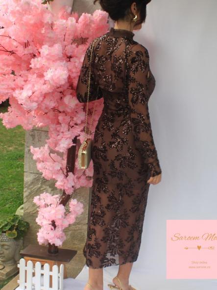 Vestido Condesa Marrón [5]