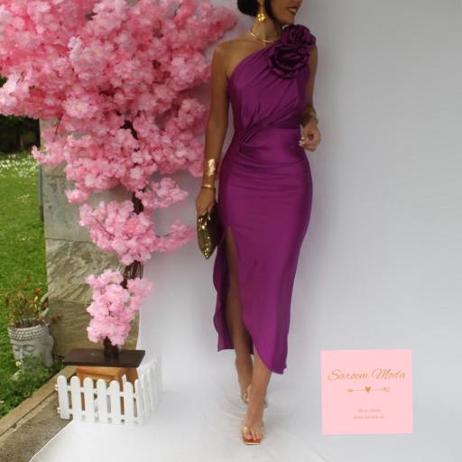 Vestido Evelina Tirante Buganvilla [0]