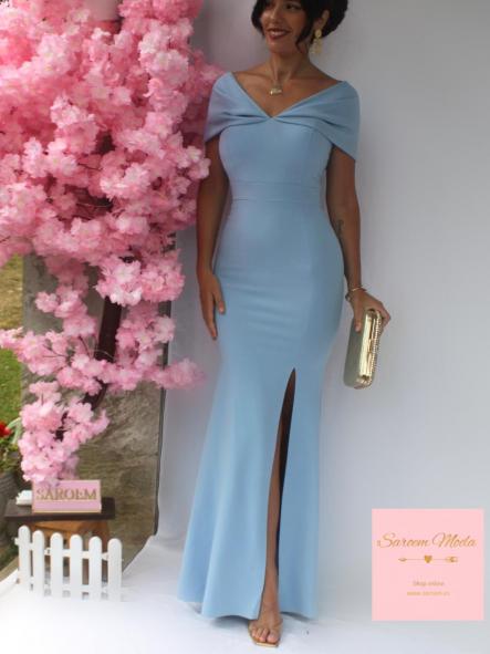 Vestido Lazo Azul [1]