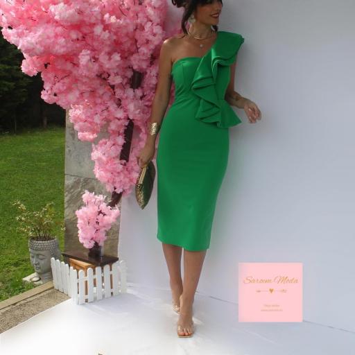 Vestido Larisa Verde Hierba [3]