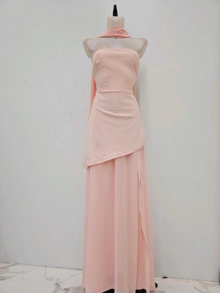 Vestido Ágata Rosa Pastel  [3]