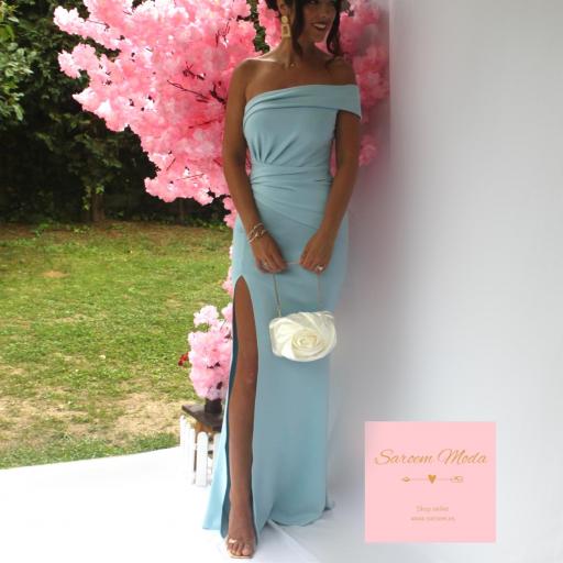Vestido Nobu Celeste [1]