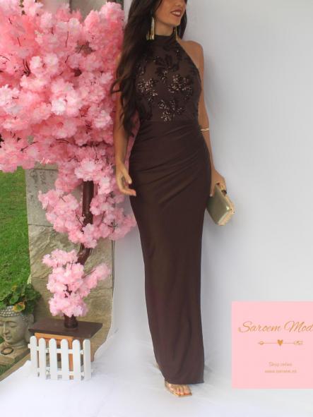 Vestido Eladia Marrón [2]