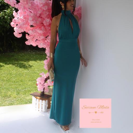 Vestido Lilou Esmeralda [1]