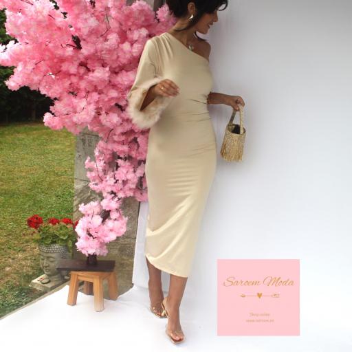 Vestido Valentina Beige [2]