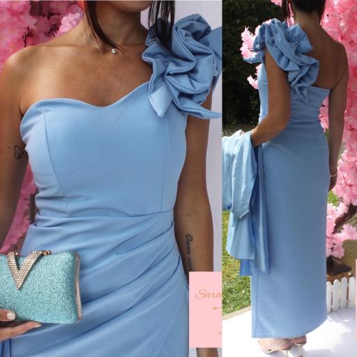 Vestido Blisse Azul [4]
