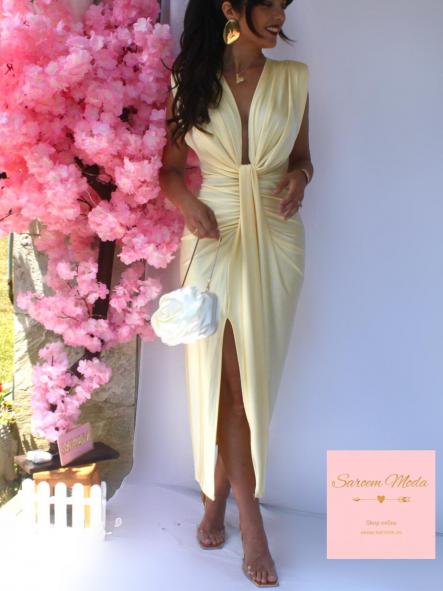 Vestido Damia Amarillo Pastel [2]