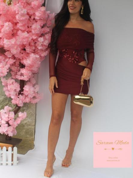 Vestido Adora Burdeos [1]