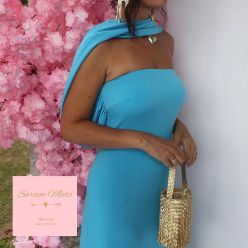 Vestido Shamila Azul [4]