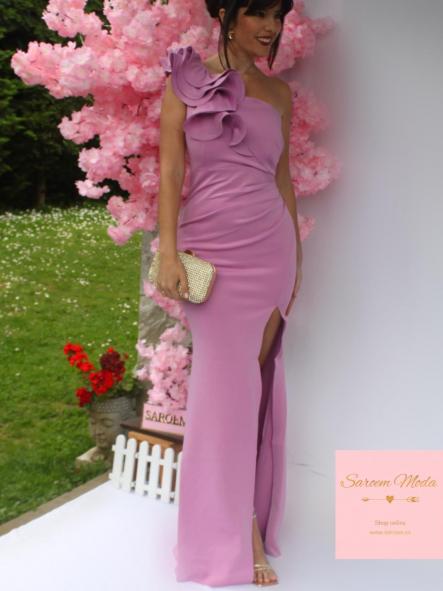 Vestido Polina Rosa Malva [5]