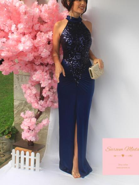 Vestido Indalo Azul Noche [2]