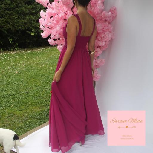 Vestido Gaelia Cereza [4]