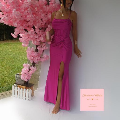 Vestido Sandy Fucsia [2]