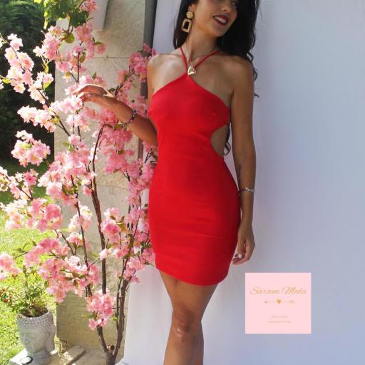 Mini Vestido Ame Rojo [1]