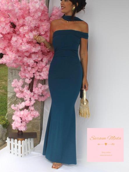Vestido Marsella Petróleo [2]