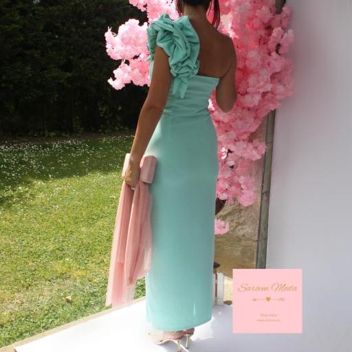 Vestido Blisse Aguamarina [4]