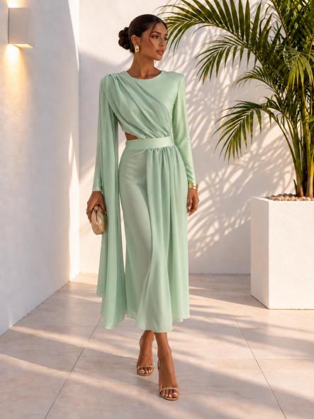 Vestido Noa Verde Manzana [0]