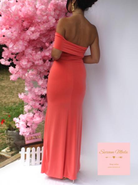 Vestido Yuna Coral [4]