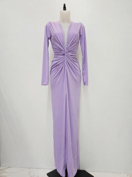 Vestido Nudo Lila [4]