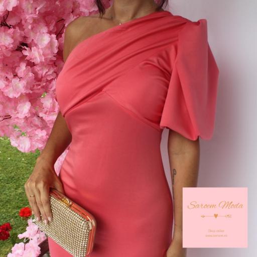 Vestido Carole Coral [4]