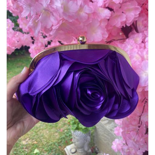 Bolso Flor Morado [1]