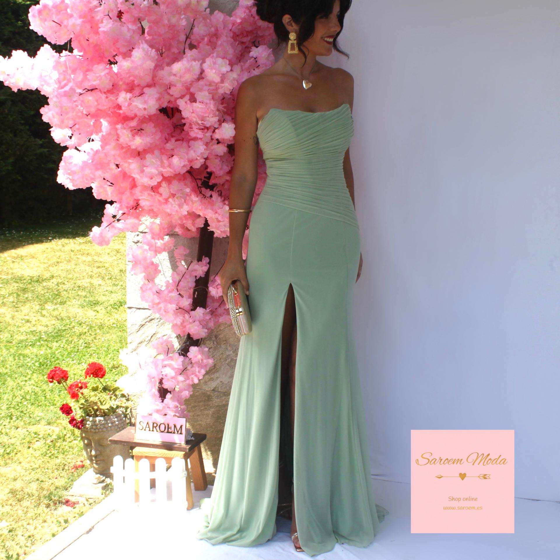 Vestido Olimpo Verde Menta