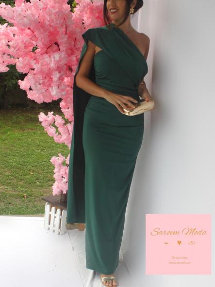 Vestido Zia Verde Botella [1]