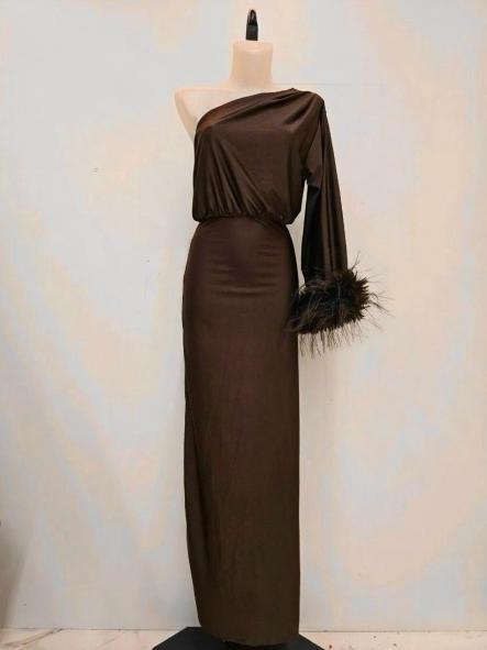 Vestido Dália Marrón Caramelo [2]