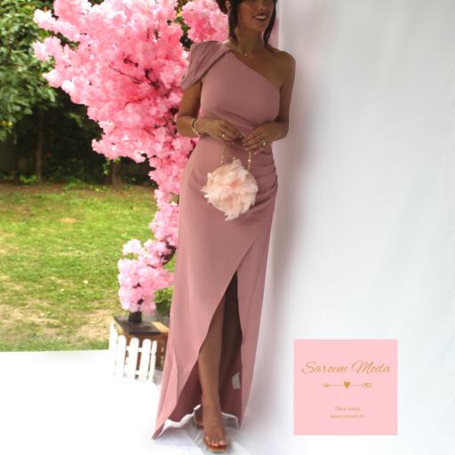Vestido Min Rosa Maquillaje [0]