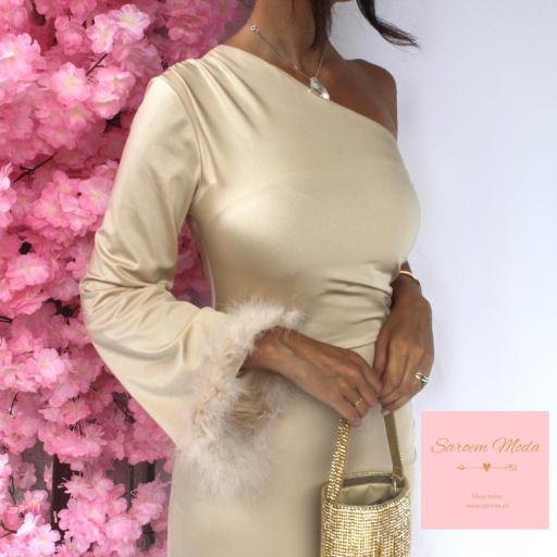 Vestido Valentina Beige [4]