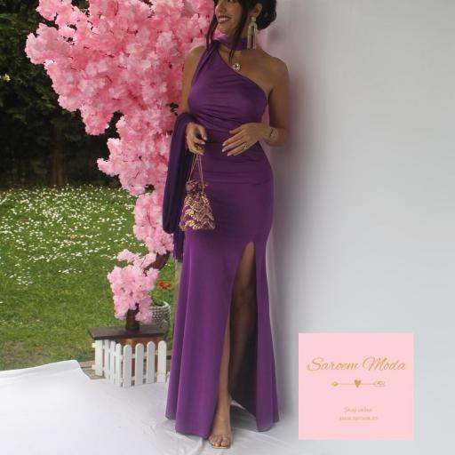 Vestido Nora Morado