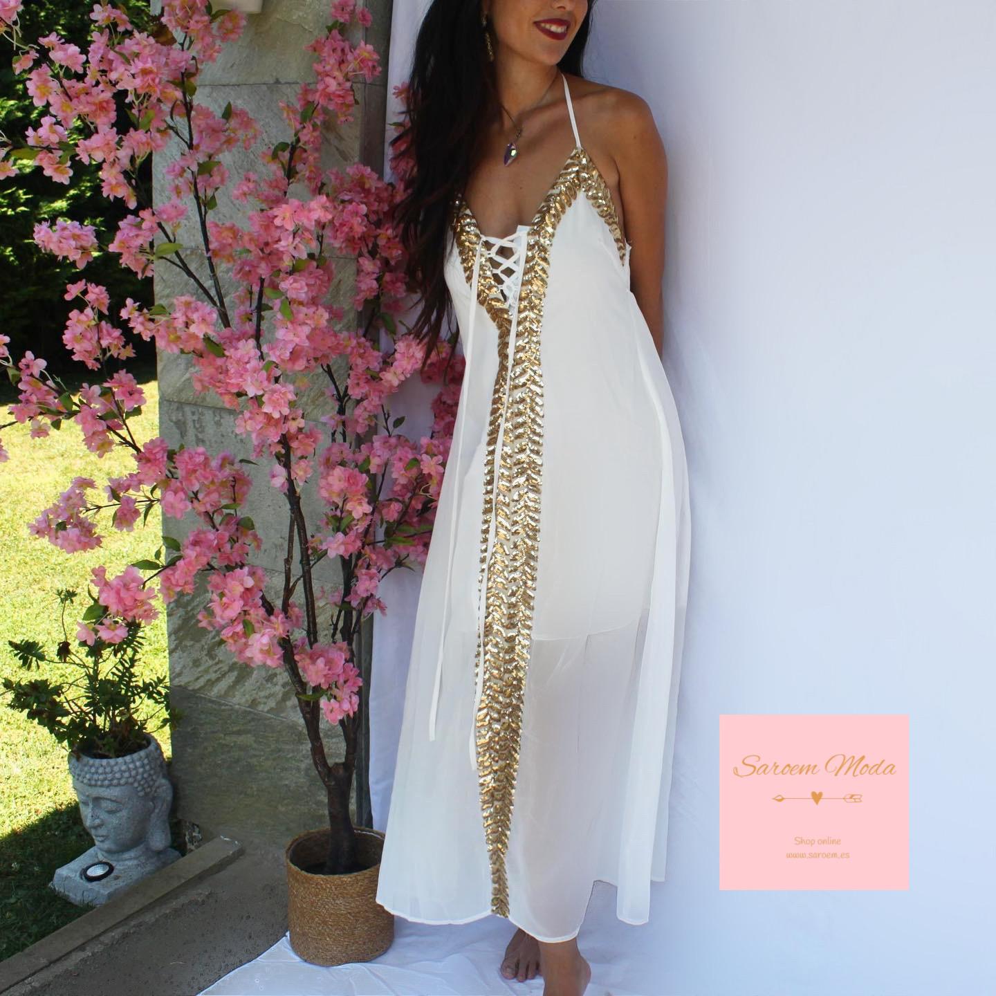Vestido Santorini Blanco