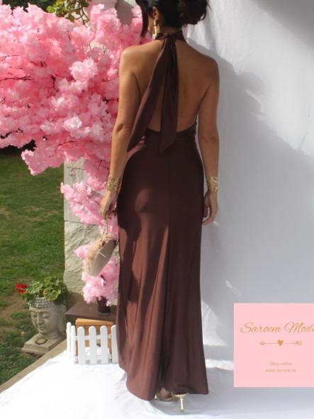 Vestido Elsa Marrón [5]