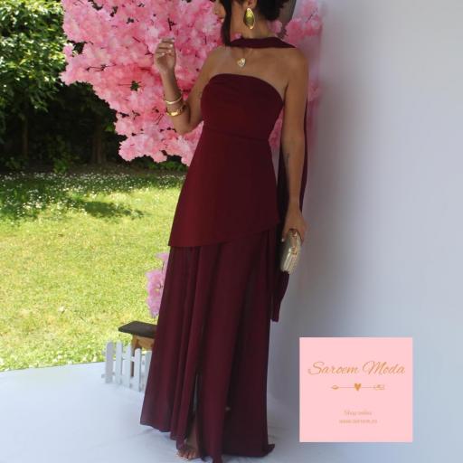 Vestido Ágata Burdeos [2]