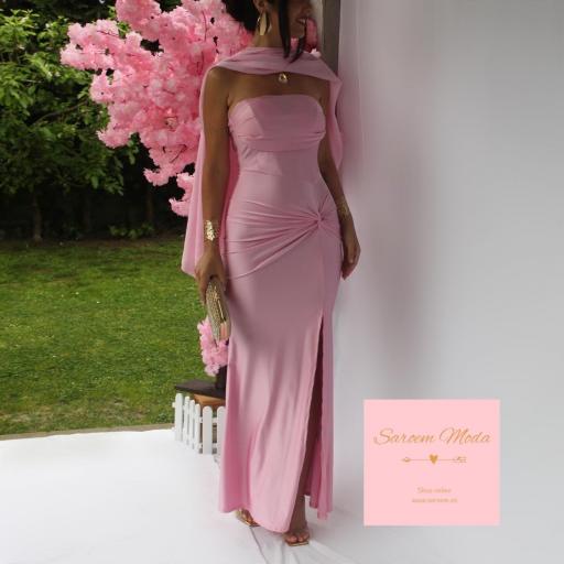 Vestido Nuit Rosa [0]