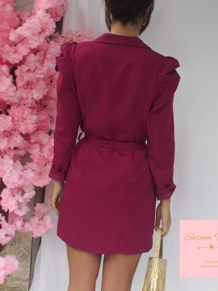 Vestido Blazer Jana Frambuesa [3]