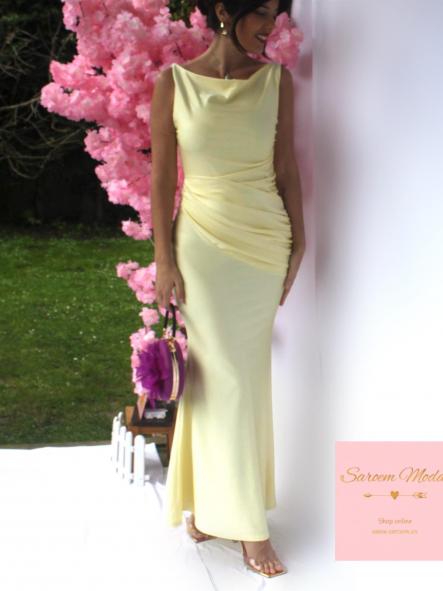 Vestido Luna Amarillo Pastel [0]