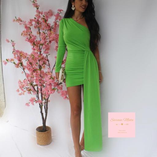 Vestido Rayo Verde [2]
