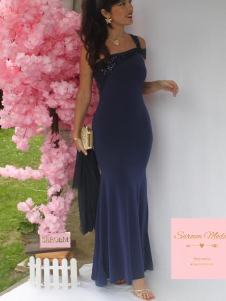 Vestido Yarel Azul Noche [2]