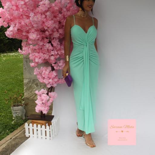 Vestido Naira Turquesa  [1]
